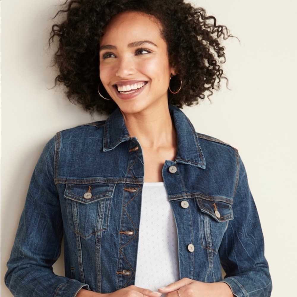 Denim Jacket | Dark-Wash | Old Navy